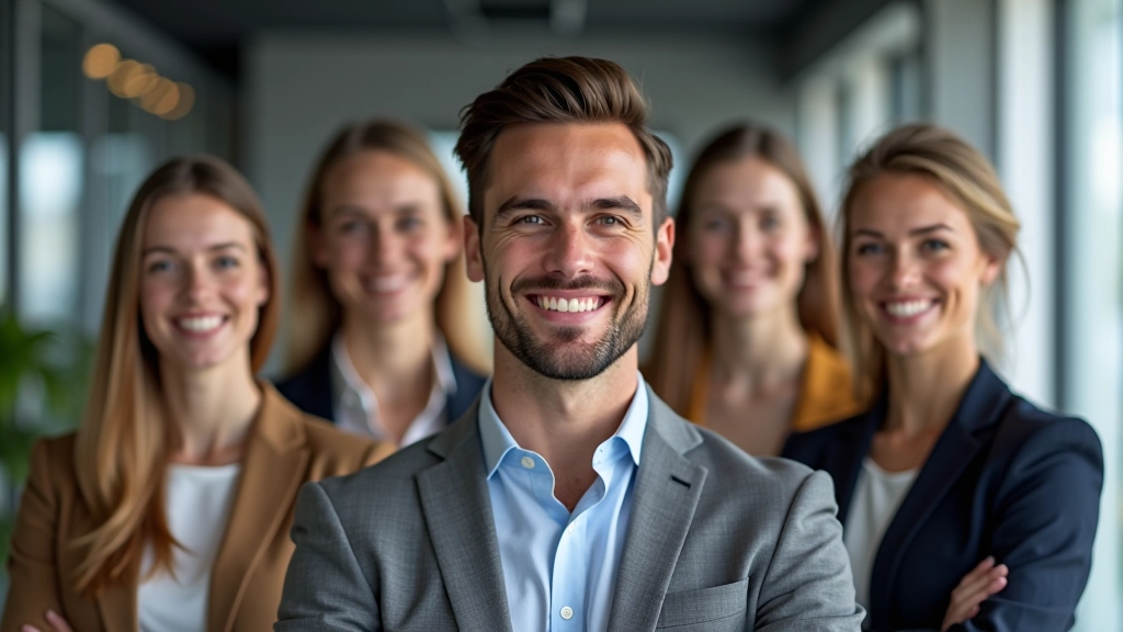 Diverse team celebreert succesvolle procesverbetering met thumbs up gebaar